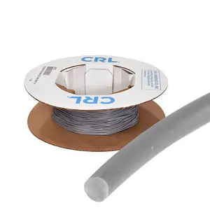 CRL SS090C .090" Gray Screen Retainer Spline - 100'/Roll