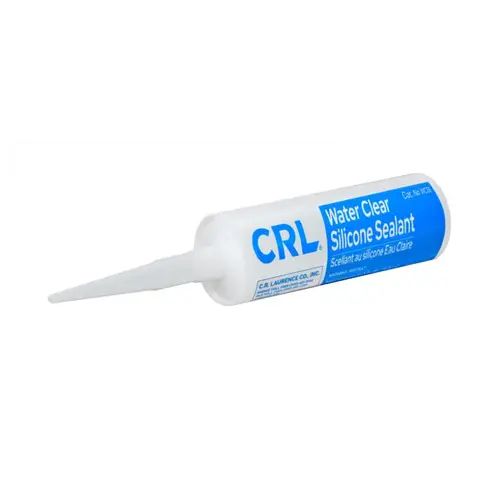 Water Clear Silicone Sealant - 5 Fluid Ounce Cartridge