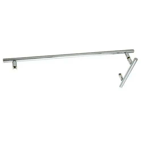 Chrome 6" x 24" LTB Combo Ladder Style Pull and Towel Bar Chrome 6" x 24" LTB Combo Ladder Style Pull and Towel Bar