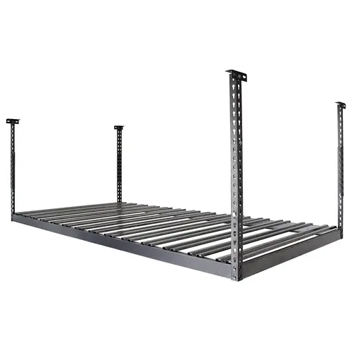 Stationary Rack, ONRAX Ceiling Storage System 3' x 8' shelf 45" 8' 3' Silver vein, 45", 3' x 8' shelf size Silver vein, Powder-coated Stationary Rack, ONRAX Ceiling Storage System 3' x 8' shelf 45" 8' 3' Silver vein, 45", 3' x 8' shelf size Silver vein, Powder-coated