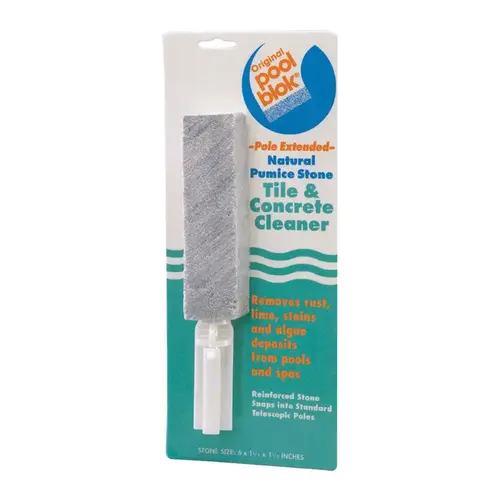 Pumice Block with Handle Pool Blok 6 oz 6" H X 1.5" W X 1.5" L