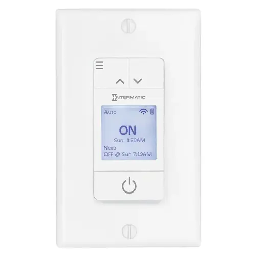 7 Day Programmable Wi-Fi Timer Ascend Indoor 120 V White White 7 Day Programmable Wi-Fi Timer Ascend Indoor 120 V White White