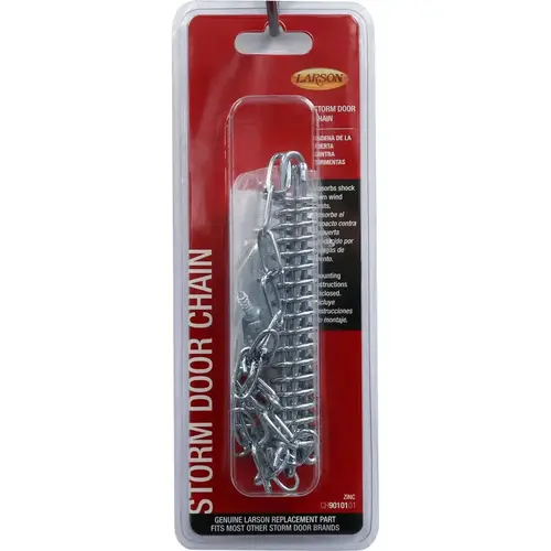 Storm Door Wind Chain Zinc-Plated Mill Steel Zinc-Plated