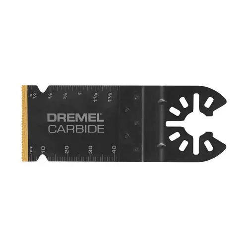 Flush Cut Saw Blade Multi-Max 1.5" L Carbide Oscillating Black Flush Cut Saw Blade Multi-Max 1.5" L Carbide Oscillating Black