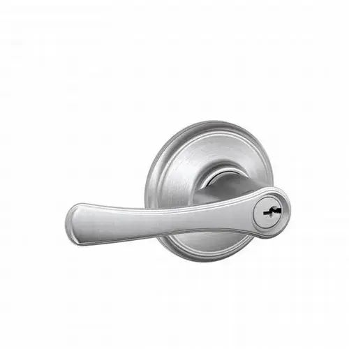 Avila Lever Storeroom Lock C Keyway with 16211 Latch and 10063 Strike Satin Chrome Finish Avila Lever Storeroom Lock C Keyway with 16211 Latch and 10063 Strike Satin Chrome Finish