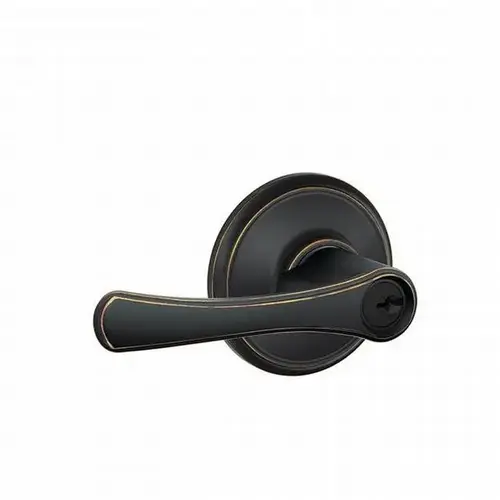 F51A - Entry Lock - Avila Lever, C Keyway with 16211 Latch and 10063 Strike Aged Bronze F51A - Entry Lock - Avila Lever, C Keyway with 16211 Latch and 10063 Strike Aged Bronze
