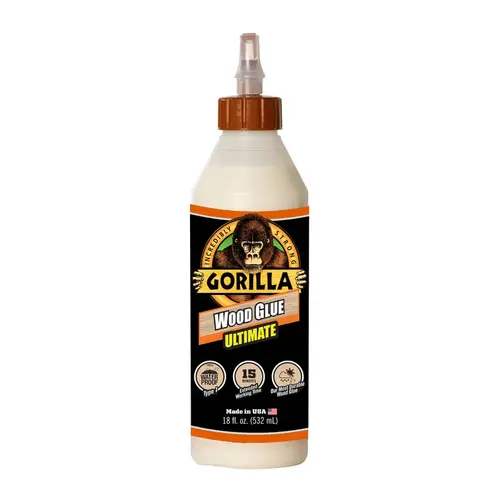 Extra Strength Glue, Natural Wood, 18 oz Bottle