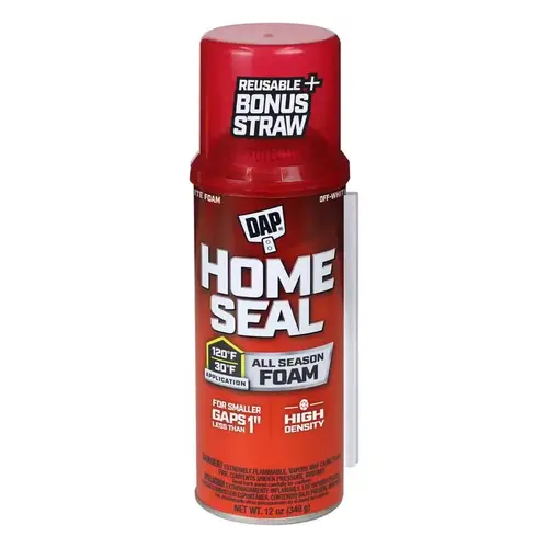 Expanding Sealant Home Sealant Cream Polyurethane Foam 12 oz Cream Amber - pack of 12 Expanding Sealant Home Sealant Cream Polyurethane Foam 12 oz Cream Amber - pack of 12