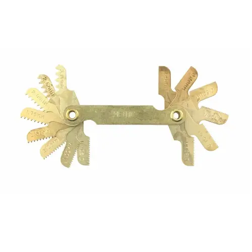 Thread Pitch Gauge Hanson High Carbon Steel Metric Thread Pitch Gauge Hanson High Carbon Steel Metric