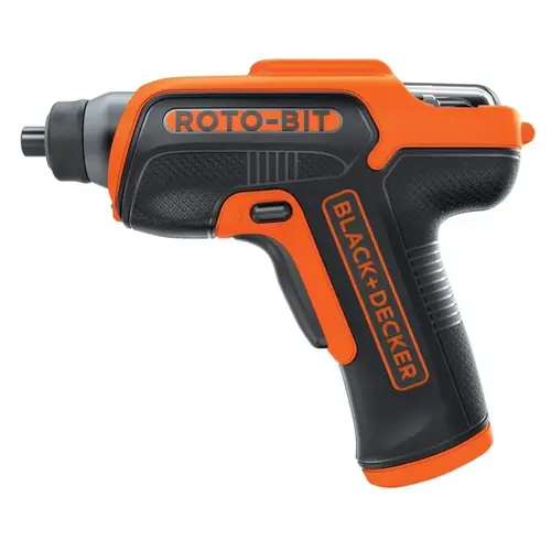 Screwdriver, Battery Included, 4 V, 1.4 Ah, 1/4 in Chuck, Hex Chuck Screwdriver, Battery Included, 4 V, 1.4 Ah, 1/4 in Chuck, Hex Chuck