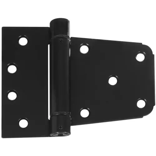 V278 Heavy Duty Auto-Close Gate Hinge Set Black Finish - pack of 3