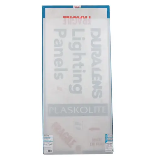 23-3/4 in. x 47-3/4 in. DURALENS Premium Grade Acrylic Lighting Diffuser Cracked Ice White