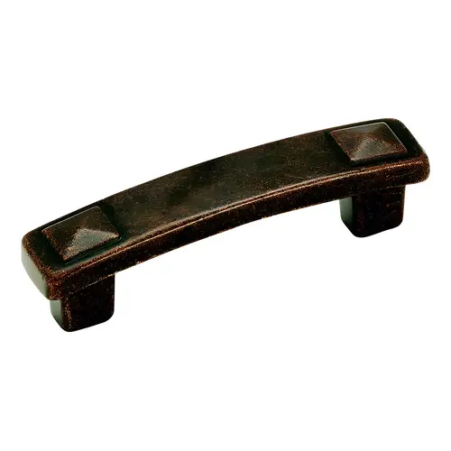 3" (76 mm) Center to Center Forgings Cabinet Pull Rustic Bronze Finish