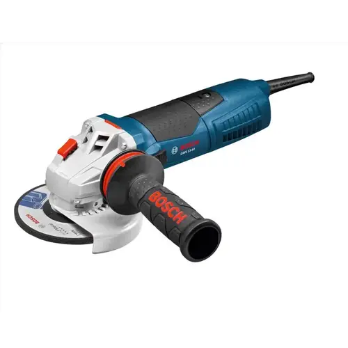 Angle Grinder, 13 A, 5/8-11 Spindle, 5 in Dia Wheel, 11,500 rpm Speed Blue Angle Grinder, 13 A, 5/8-11 Spindle, 5 in Dia Wheel, 11,500 rpm Speed Blue