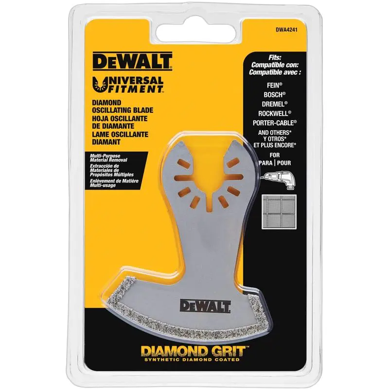 DEWALT Diamond Saw Blade Universal Fitment Carbide Swing Silver DWA4241