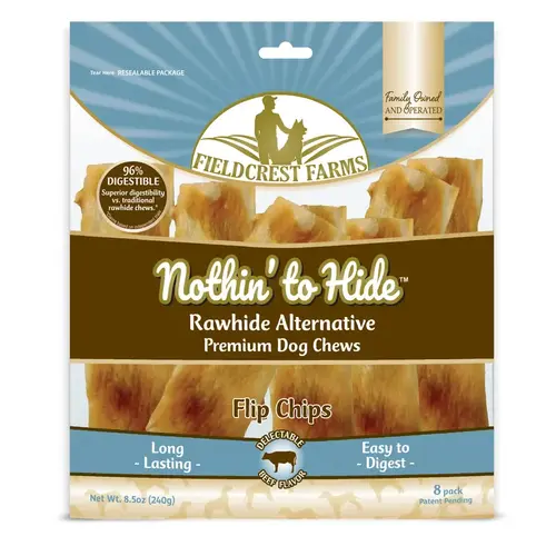 Nothin' to Hide Beef Coated Flip Chip Chews, 8-Ct. Nothin' to Hide Beef Coated Flip Chip Chews, 8-Ct.