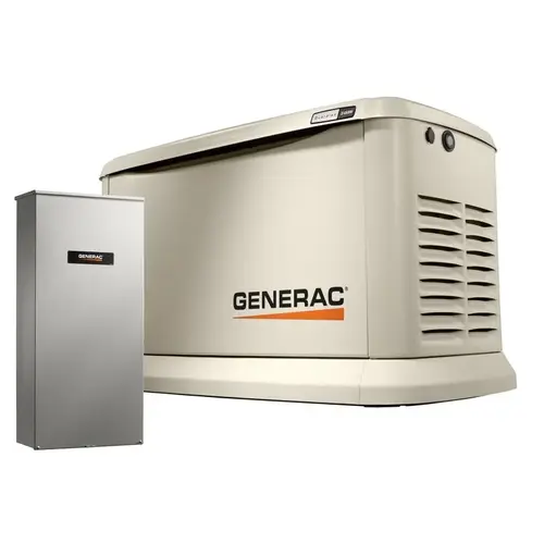 Generator Guardian 26000 W 240 V Natural Gas or Propane Home Standby 7291 Gray Generator Guardian 26000 W 240 V Natural Gas or Propane Home Standby 7291 Gray