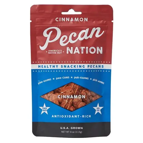 Pecans Cinnamon 4 oz Pouch