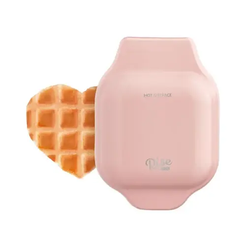 Waffle Maker 1 waffle Pink Plastic Pink Waffle Maker 1 waffle Pink Plastic Pink