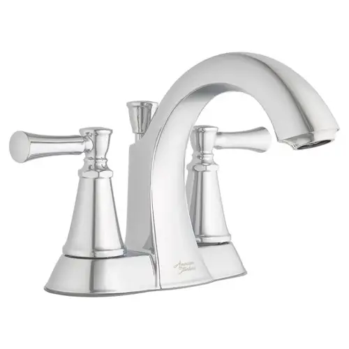 Chancellor Series Centerset Bathroom Faucet, 1.5 gpm, 2-Faucet Handle, 3-Faucet Hole Polished Chrome Chancellor Series Centerset Bathroom Faucet, 1.5 gpm, 2-Faucet Handle, 3-Faucet Hole Polished Chrome