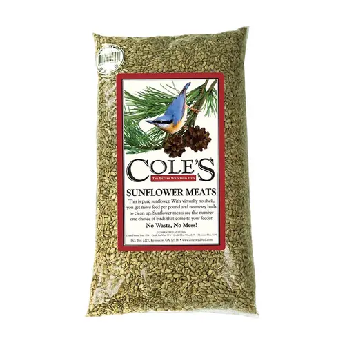 Wild Bird Food Assorted Species Sunflower Meats 10 lb Wild Bird Food Assorted Species Sunflower Meats 10 lb