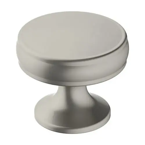 Renown 1-1/4" Diameter Cabinet Knob Satin Nickel Finish Renown 1-1/4" Diameter Cabinet Knob Satin Nickel Finish