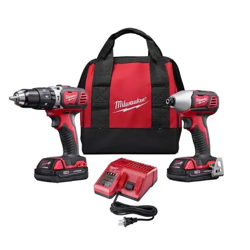 M18 18-Volt Lithium-Ion Cordless Hammer Drill/Impact Driver Combo Kit (2-Tool) M18 18-Volt Lithium-Ion Cordless Hammer Drill/Impact Driver Combo Kit (2-Tool)