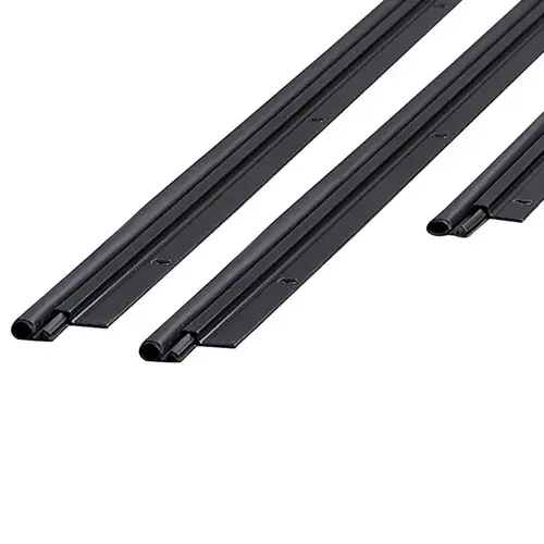 Seal Black Aluminum/Vinyl For Doors 84" L X 1.5" Black Seal Black Aluminum/Vinyl For Doors 84" L X 1.5" Black
