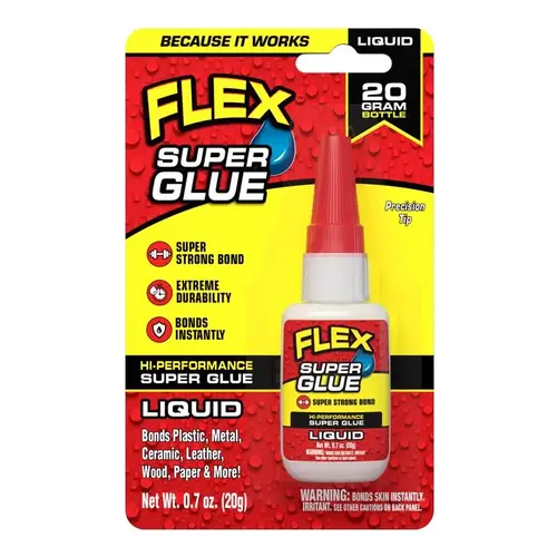 Super Glue Flex High Strength Clear 20 gm Clear