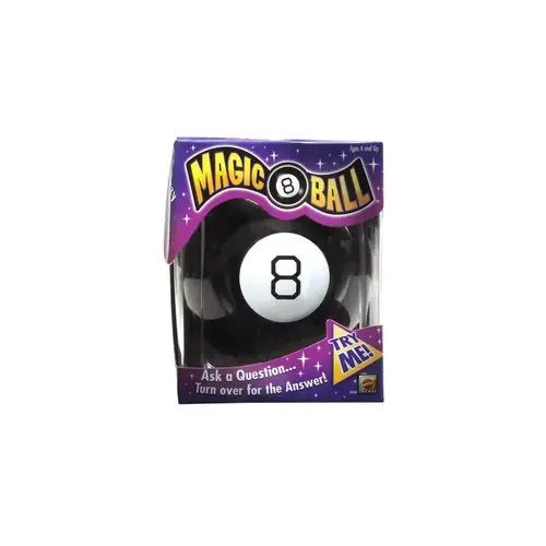 Magic 8 Ball Plastic Black/White Black/White Magic 8 Ball Plastic Black/White Black/White