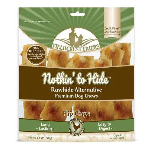 Nothin' to Hide Chicken Flavor Flip Chip Chews, 8-Ct. Nothin' to Hide Chicken Flavor Flip Chip Chews, 8-Ct.