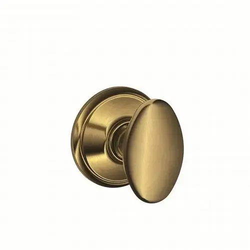 Siena Knob Interior Active Trim with 12326 Latch and 10269 Strikes Antique Brass Finish Siena Knob Interior Active Trim with 12326 Latch and 10269 Strikes Antique Brass Finish