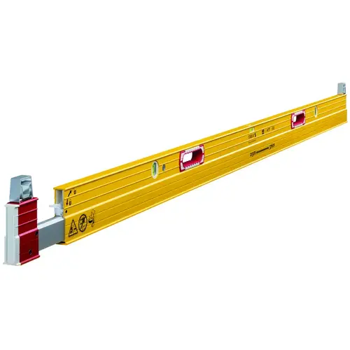 106T 7 Ft. to 12 Ft. Aluminum Extendable Plate Level Yellow