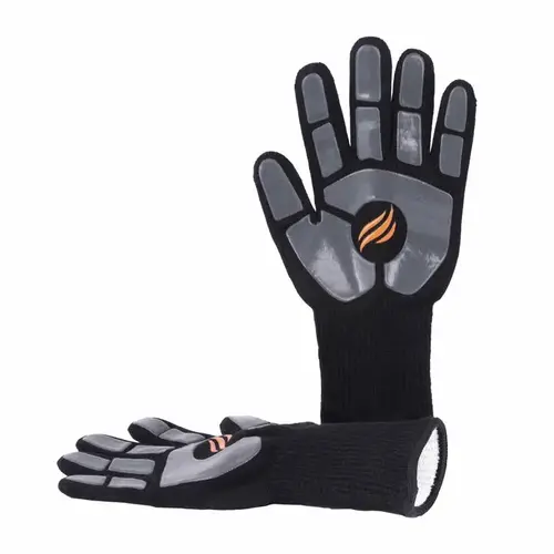 Grilling Glove Silicone 13.5" L X 7" W Black Grilling Glove Silicone 13.5" L X 7" W Black