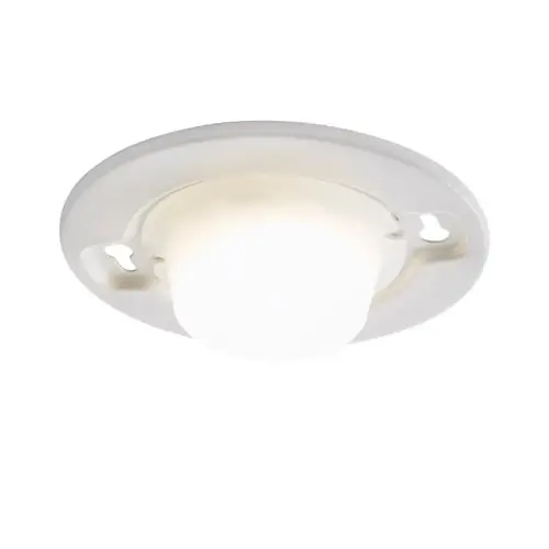 UTRD Series Universal Round Closet Light, 120 V, 6.6 W, LED Lamp, 650 Lumens, 4000 K Color Temp White UTRD Series Universal Round Closet Light, 120 V, 6.6 W, LED Lamp, 650 Lumens, 4000 K Color Temp White