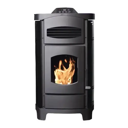 Stove US Ashley Hearth EPA Certified 2200 sq ft Modern Wood Pellet 50 lb. cap. Hopper Black Stove US Ashley Hearth EPA Certified 2200 sq ft Modern Wood Pellet 50 lb. cap. Hopper Black