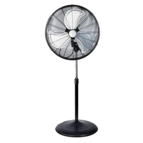 Pedestal Fan 30.75" H X 20" D Oscillating Black Pedestal Fan 30.75" H X 20" D Oscillating Black