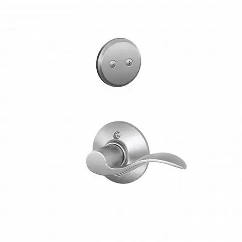 F94 Accent Lever Inside Trim for Dummy Handleset, Satin Chrome F94 Accent Lever Inside Trim for Dummy Handleset, Satin Chrome