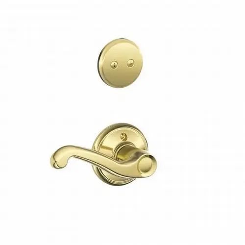 F94 Flair Inside Trim for Dummy Handleset, Bright Polished Brass F94 Flair Inside Trim for Dummy Handleset, Bright Polished Brass
