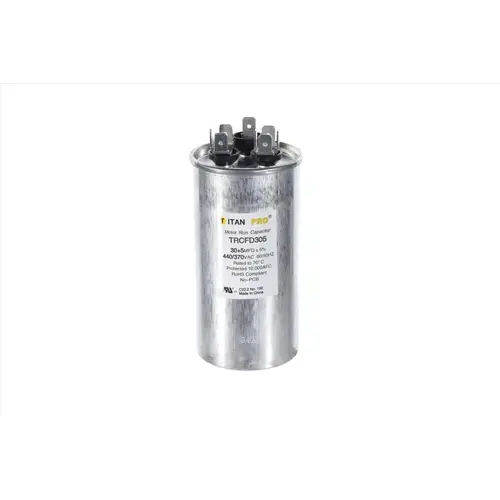 440 Volt 30/5 Mfd Round Run Capacitor