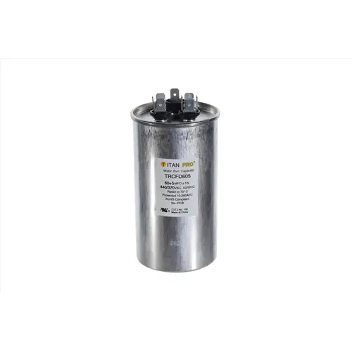 Round Run Capacitor 60+5 MFD 440 V Round Run Capacitor 60+5 MFD 440 V