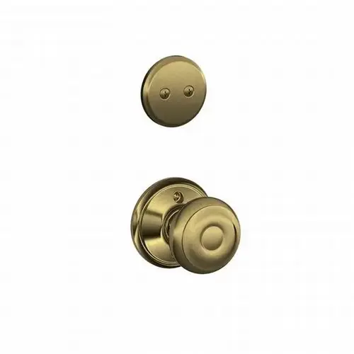 F94 Georgian Knob Inside Trim for Dummy Handleset Satin Brass Blackened F94 Georgian Knob Inside Trim for Dummy Handleset Satin Brass Blackened