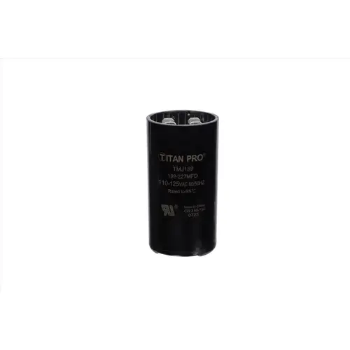Round Start Capacitor 189-227 MFD 125 V Round Start Capacitor 189-227 MFD 125 V