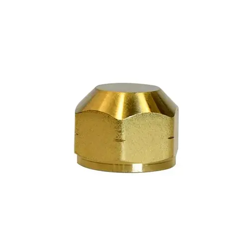 Cap 3/4" Flare Brass - pack of 5