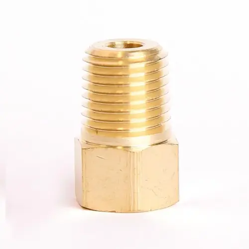 Inverted Flare Adapter 5/16" Flare X 1/4" D Male Brass - pack of 5 Inverted Flare Adapter 5/16" Flare X 1/4" D Male Brass - pack of 5