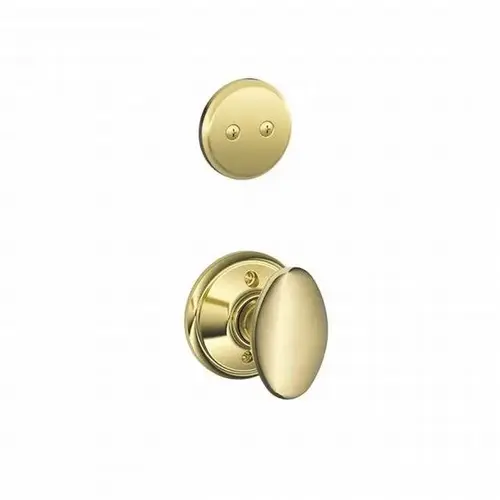 F94 Siena Knob Inside Trim for Dummy Handleset Bright Polished Brass F94 Siena Knob Inside Trim for Dummy Handleset Bright Polished Brass