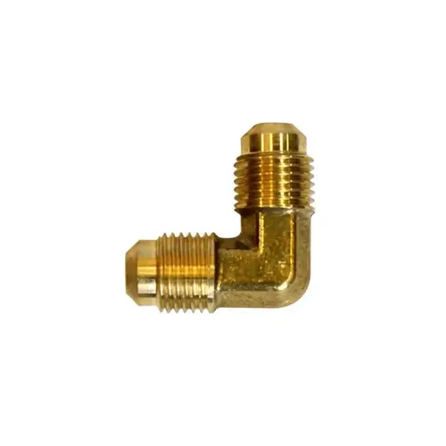 90 Degree Elbow 5/16" Flare X 5/16" D Flare Brass - pack of 5