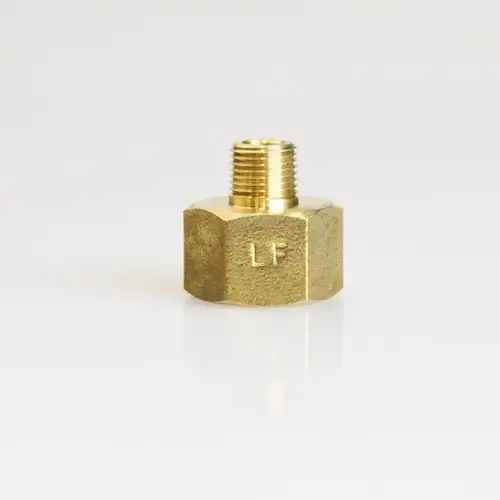 Reducing Coupling 3/8" FPT X 1/8" D MPT Brass - pack of 5