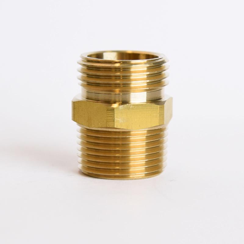 ATC 6JC126301511019 Hose Adapter Brass 3/4" D X 3/4" D Gold