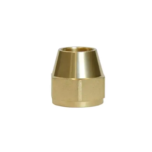 Nut 5/8" Flare Brass - pack of 5 Nut 5/8" Flare Brass - pack of 5